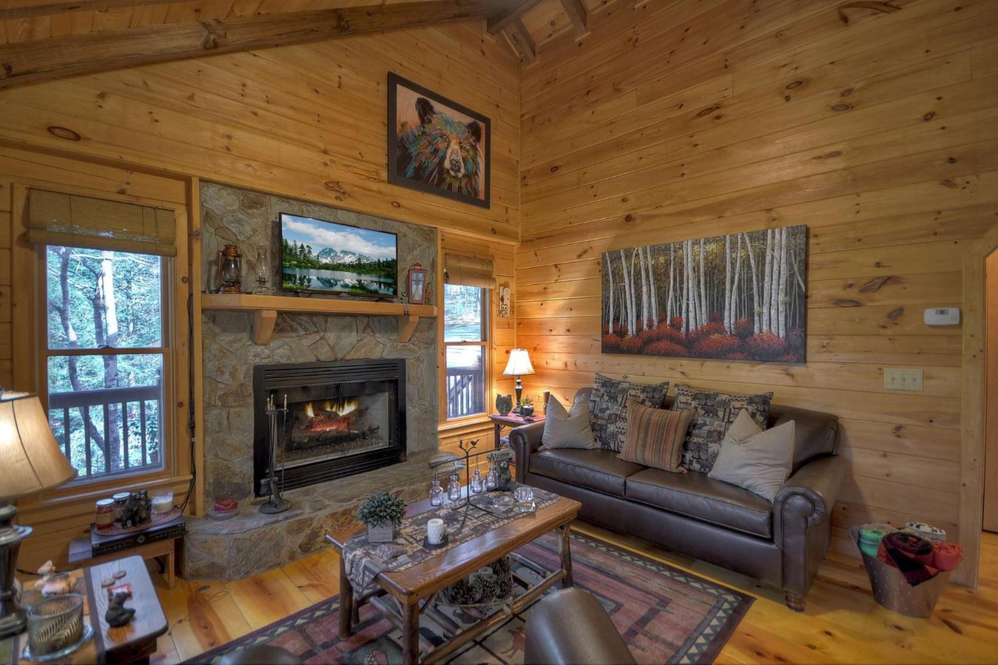 Knotty Pines Pet-Friendly Gas Fireplace Plus A Firepit Cherry Log Exterior photo